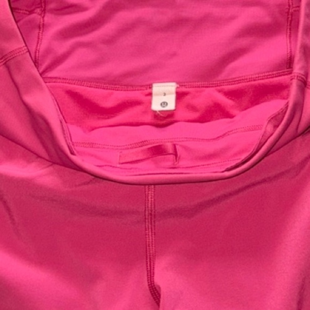 Lululemon Speed Up Mid-Rise Lined Shorts 4” — Sonic Pink, Size 2 - Picture 4 of 9